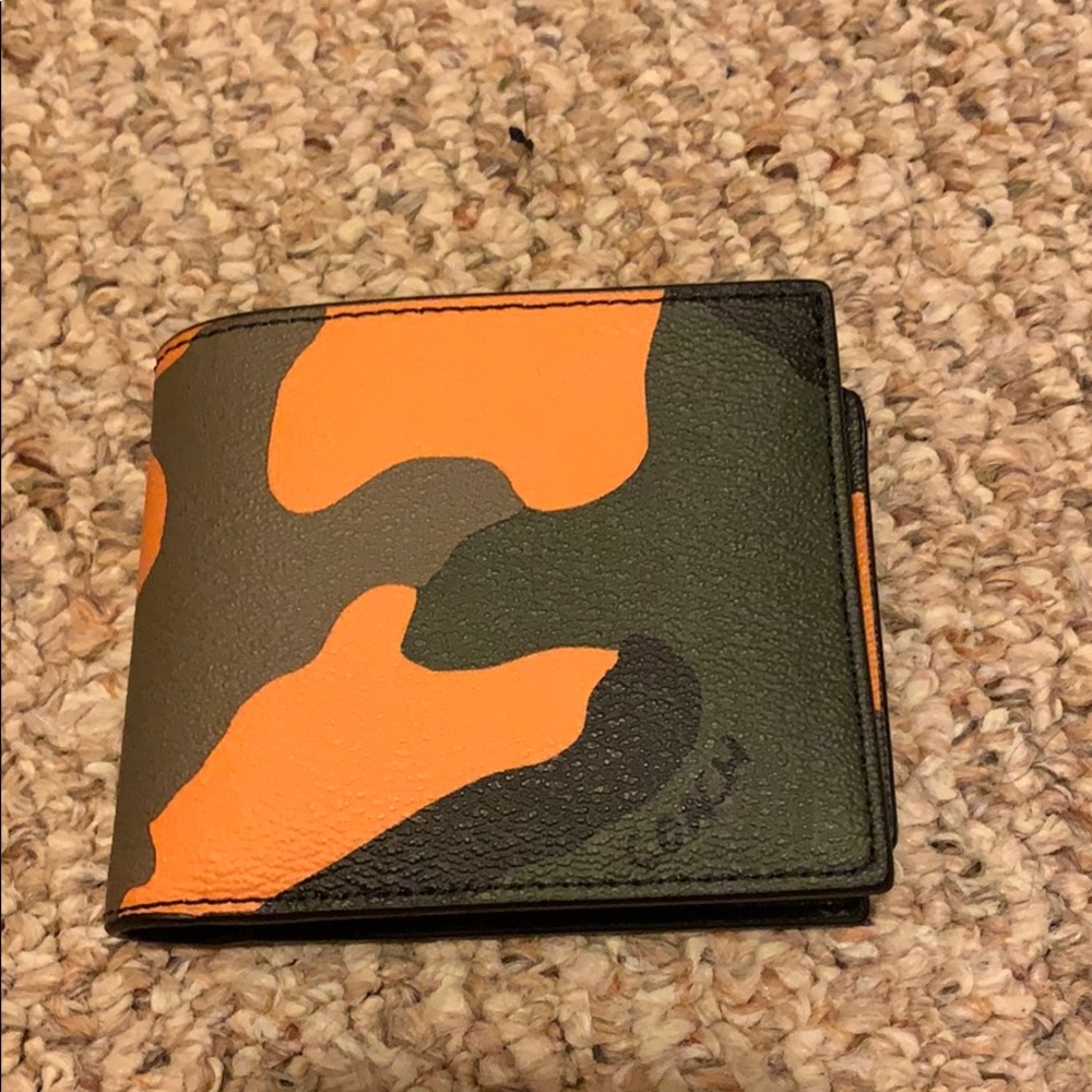 Coach wallet with coin pouch